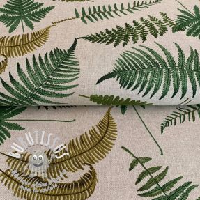 Tissu déco Linenlook Vintage Ferns