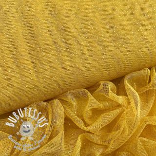 Tulle pour jupe tutu ROYAL SPARKLE ochre gold