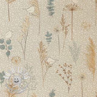 Tissu déco Linenlook Nordic herbarium