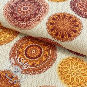 Tissu déco premium Mandala circle