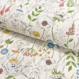 Tissu déco premium Wildflower field