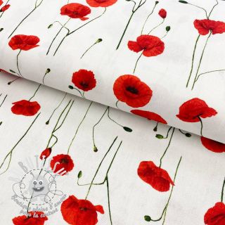 Tissu déco premium Poppy field