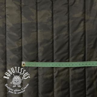 Tissu matelassé Camouflage army green