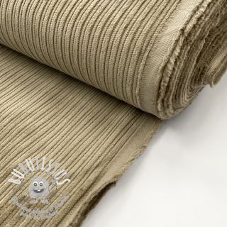 Tissu velours cotelé STRIPE beige