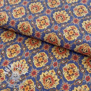 Viscose RADIANCE Paisley multicolor digital print