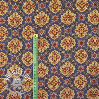 Viscose RADIANCE Paisley multicolor digital print