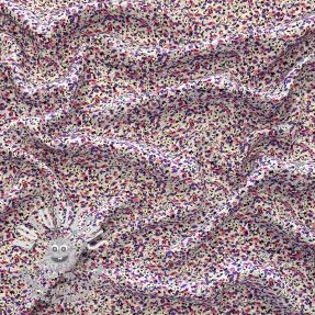 Viscose RADIANCE Mini tossed flowers lilac digital print