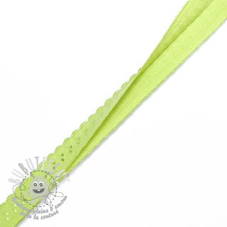 Biais élastique 12 mm LUXURY lime