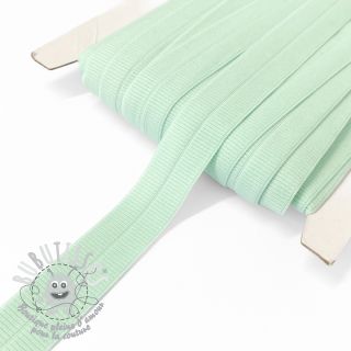 Biais élastique mat 20 mm RIB light mint