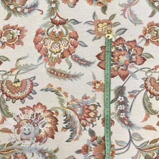 Tissu déco GOBELIN Indian rose tapestry