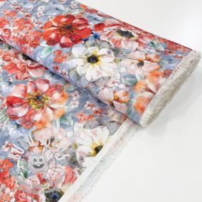 Viscose RADIANCE Kormelia flower digital print