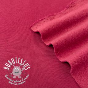 Sweat envers minkee JOGGING cerise