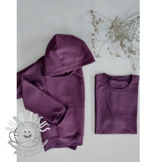 Sweat envers minkee JOGGING dark purple