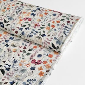 Viscose RADIANCE Colorable meadow white digital print