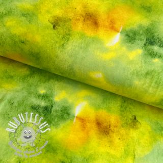 Jersey VISCOSE LYCRA HEAVY Tie dye design D digital print