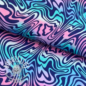 Jersey Cute and abstract wave digital print