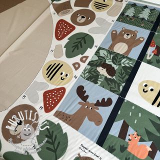 Tissu coton Forest playmat PANEL digital print