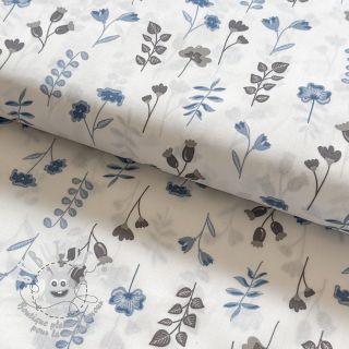 Tissu coton Cynthi Flowers Snoozy design B