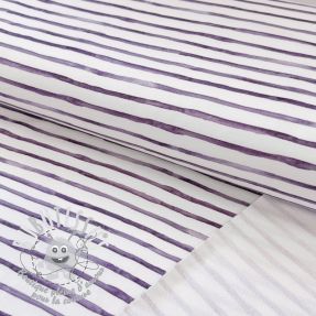 Sweat Wavy stripes violet digital print