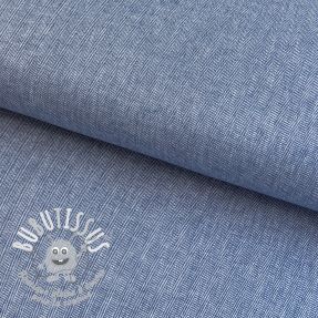 Tissu mélange lin et cotton Fishbone light jeans