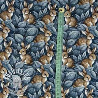 Jersey Night bunnies digital print