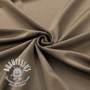 Jersey VISCOSE TENCEL brown