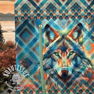 Sweat Pack of Wolves PANEL digital print