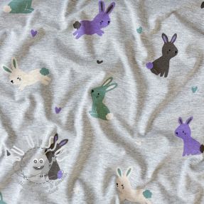 Jersey Bunnies light grey melange