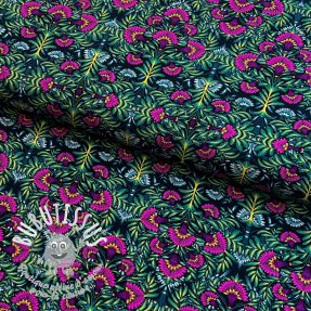 Viscose RADIANCE Jungle kaleido digital print