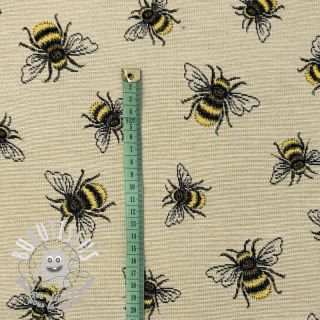 Tissu déco GOBELIN PREMIUM Bumble Bee Family