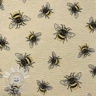 Tissu déco GOBELIN PREMIUM Bumble Bee Family