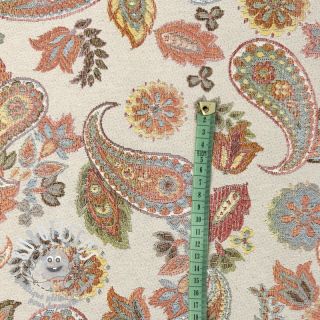 Tissu déco GOBELIN Indian Paisley Tapestry