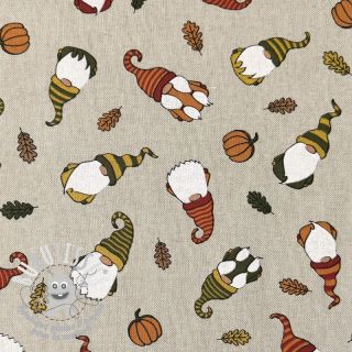 Tissu déco Linenlook Tomte Falling Leaves