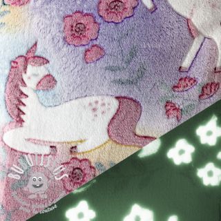 Polaire bien-etre Glow in the dark Unicorns design A