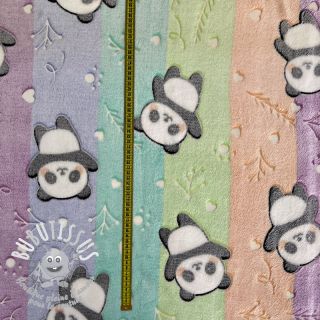 Polaire bien-etre Glow in the dark Panda and friends design D