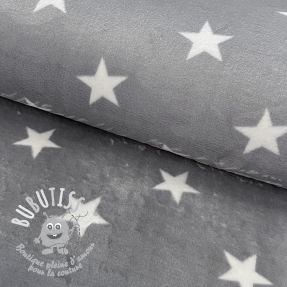 Polaire bien-etre Stars grey light grey