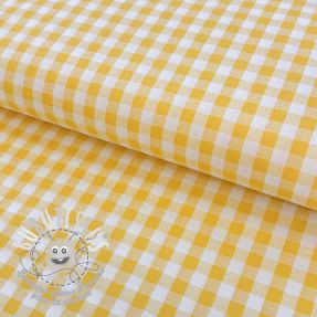 Tissu coton Brigitte jaune