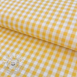 Tissu coton Brigitte jaune