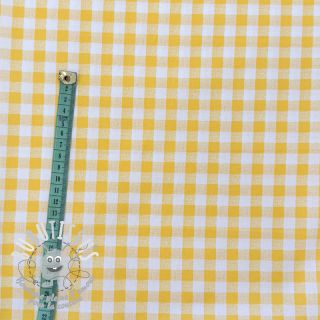 Tissu coton Brigitte jaune