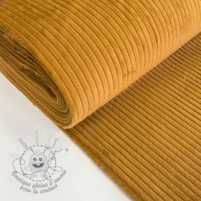 Tissu velours cotelé FUTE ocre