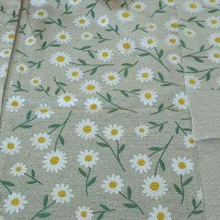 Tissu déco Linenlook Daisy sweet field