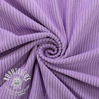 Tissu velours cotelé 6W COTTON TOUCH lilac