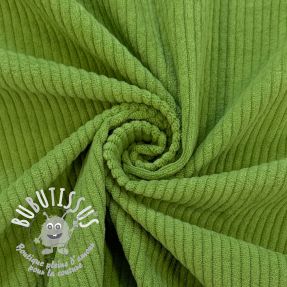 Tissu velours cotelé 6W COTTON TOUCH green