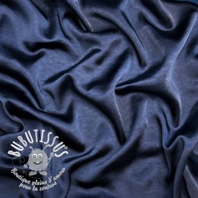 Satin SOIVÉ navy