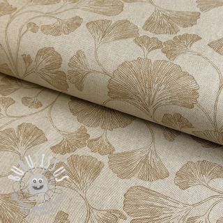 Tissu déco Linenlook Ginko elegant chic