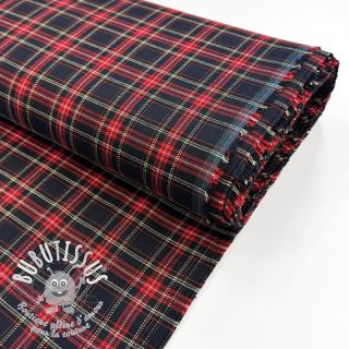 Scottish Check SMALL navy