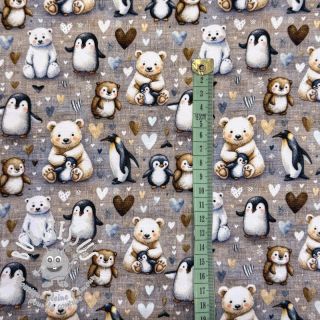 Jersey Pingu and friends design C digital print