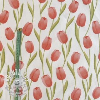 Tissu déco premium Hand Drawn Tulip