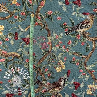 Tissu déco GOBELIN PREMIUM Bird Classic Allure