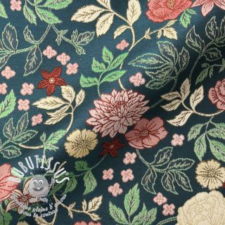 Tissu déco jacquard Classic Vintage Bloom